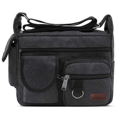 Casual Tote Travel Male Crossbody Bag Men's Canvas Shoulder Bags Luxury Messenger Bags Fashion High Quality Handbag Chest Bag