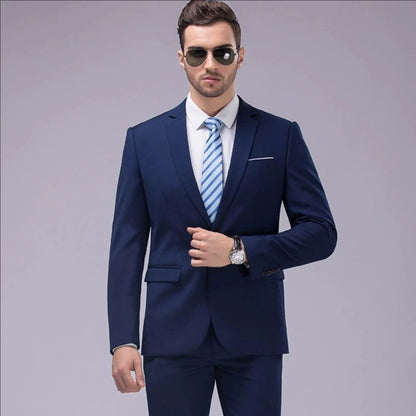 Suits For Men 3 Pieces Set Elegant Wedding  Fashion Classic Full Jackets Vest Pants Blazers Outfit 2026 Formal Costume
