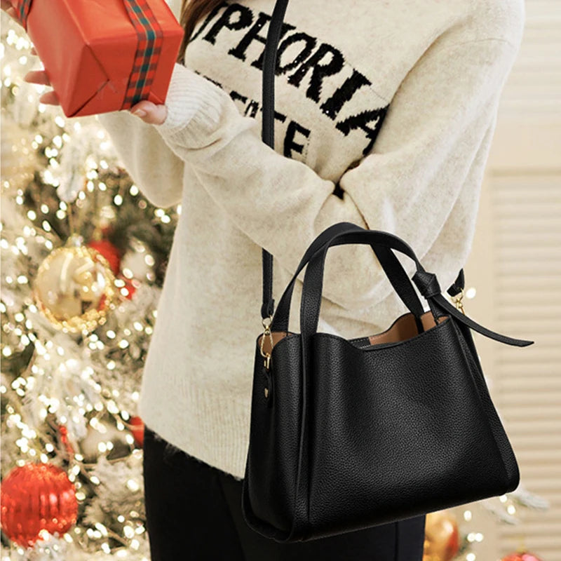 Women's Handbags Retro Fashion Simple New Texture