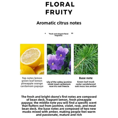 100ml Citrus Aromatic Unisex Fragrance