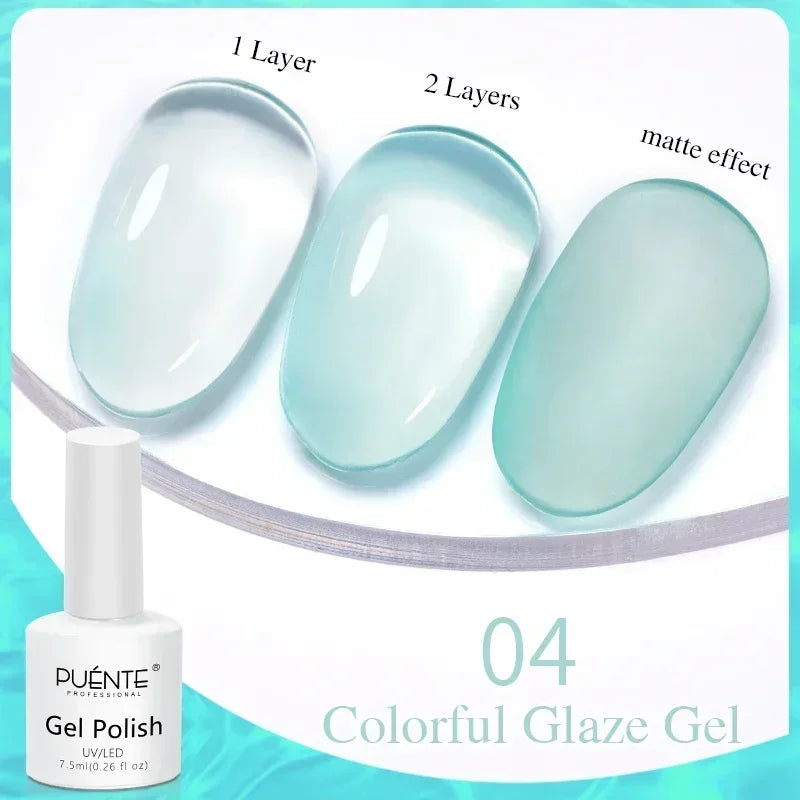 30ML Glitter Poly Nail Gel Hema Free Pink Glitter Acrylic Gel Finger Extension Nail Gel Semi-Permanent Nail Varnish For Manicure