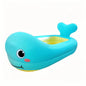 Inflatable Bathtub Pool for Sitting up, Blow up Portable Non-slip Baby Toddler Bathtub for Kids