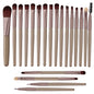 20pcs Eye Makeup Brush Set Portable Soft Makeup Brushes Beauty Tools Foundation Eyeshadow Eyeliner Brush Multi-function Beginner
