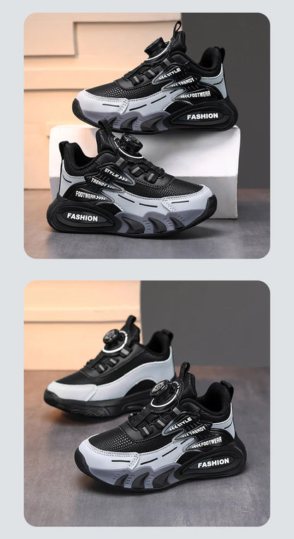 Leather Boys Kids Sneakers For Girls School Casual Outdoor
