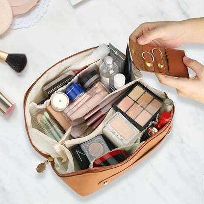 Makeup Organizer Female Toiletry Kit Bag Make Up Case Storage Pouch Luxury Lady Box