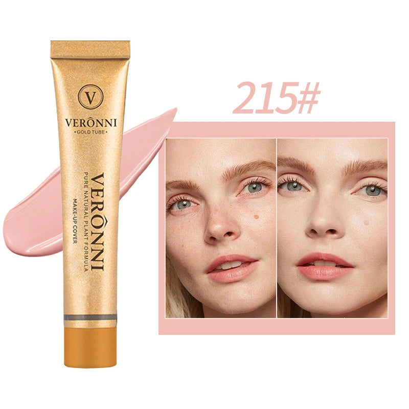 14 color Matte Finish Concealer Stick,Long-Lasting Foundation Makeup