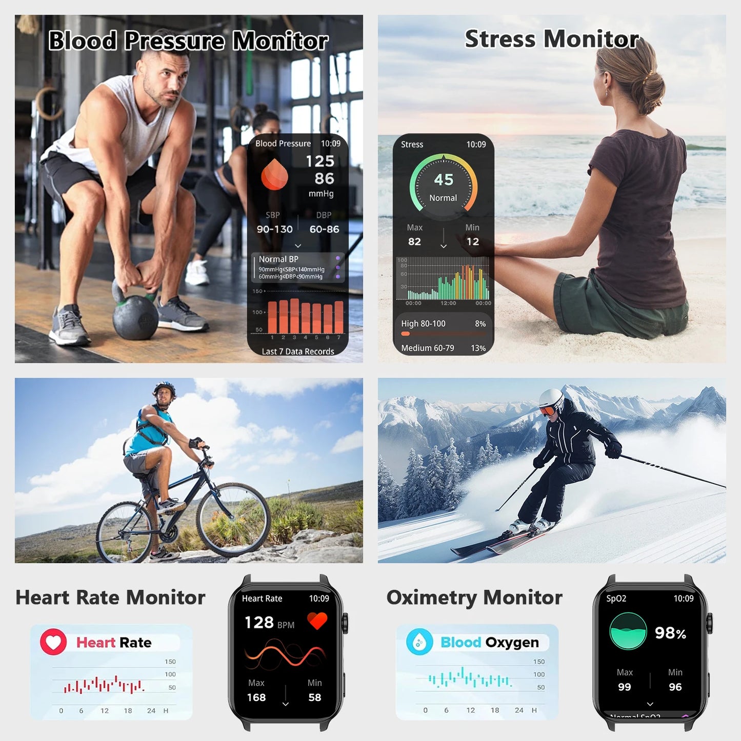Blackview 2025 R30 Max Smartwatch with Flashlight 1.91'' TFT Screen Health Monitoring Bluetooth Call Watches for Men Women Gifts