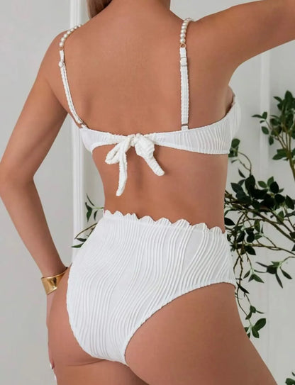 Sexy White Black Bikini Set 2026 Women