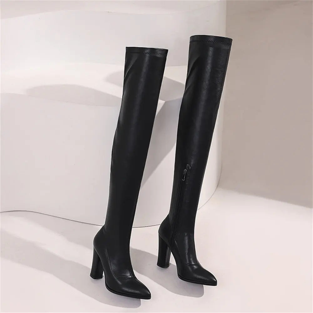 Plus Size 48 Brand NEW Pointed Toe Brown