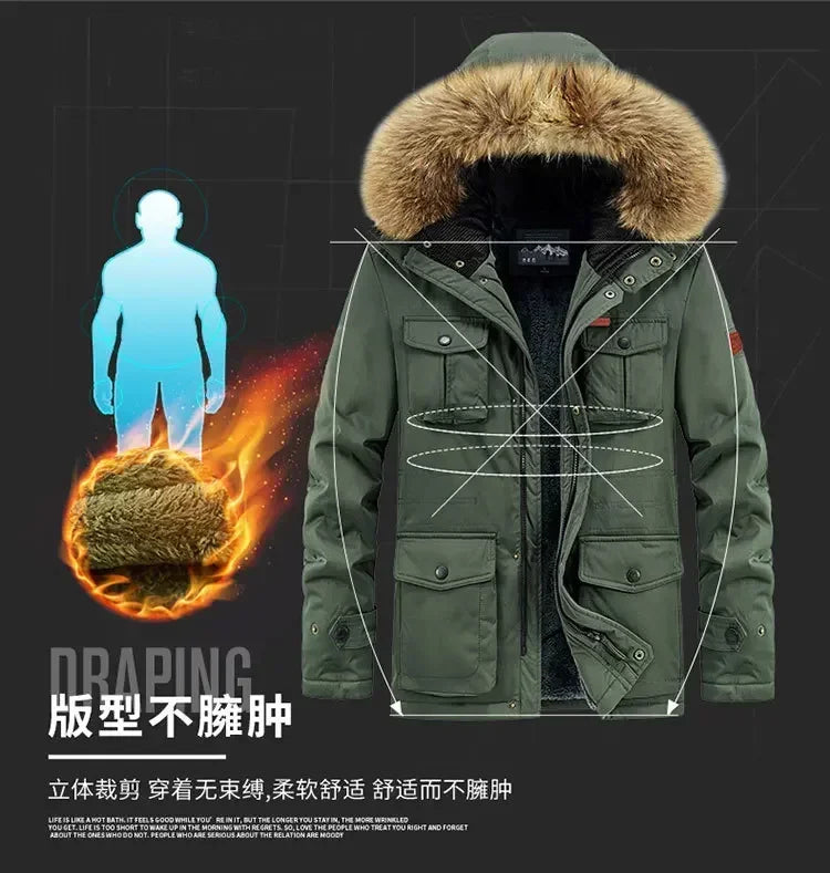 plus size 8XL Men hooded Fashion Mens