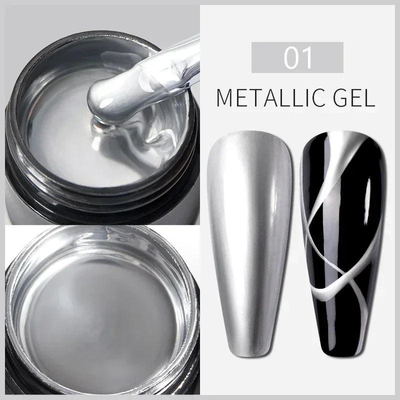 30ML Glitter Poly Nail Gel Hema Free Pink Glitter Acrylic Gel Finger Extension Nail Gel Semi-Permanent Nail Varnish For Manicure