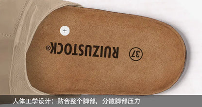 Soft Soled Cork Sandals Slippers Summer Beach Shoes