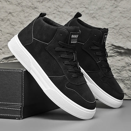 Sneakers, Spring High-Top Skate Shoes for Outdoor Sports