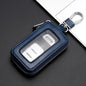 Visual Mirror Key Case Men & Women Leather Car Key Bag Wallet Fashion Housekeeper Holders Key Rings Home Key Zipper Bag