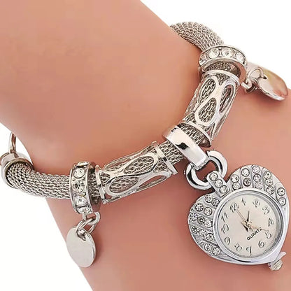 Watch For Women Watches 2023 Best Selling Products Luxury Watch Bracelet Set Diamond Steel Band Quartz Wristwatch