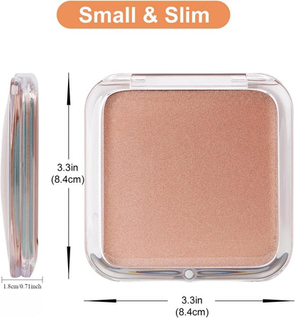 Compact Makeup Mirror with 30X Magnifying Travel Folding Pocket Cosmetic Mirror 30X Magnification Essentials Present for Girls