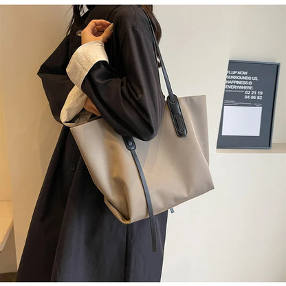 Women Handbags large Capacity Tassels Female Shoulder Bags Soft Oxford Travel big Totes new ladies Hand Bag black