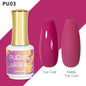 30ML Glitter Poly Nail Gel Hema Free Pink Glitter Acrylic Gel Finger Extension Nail Gel Semi-Permanent Nail Varnish For Manicure
