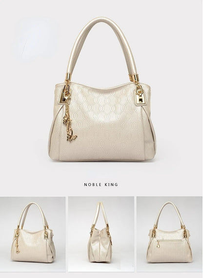 Women's Handbag 3-piece Set Women's Shoulder Bag Fashion Purse Vintage Leather Bag Large Capacity Handbag Inclined Shoulder Bag