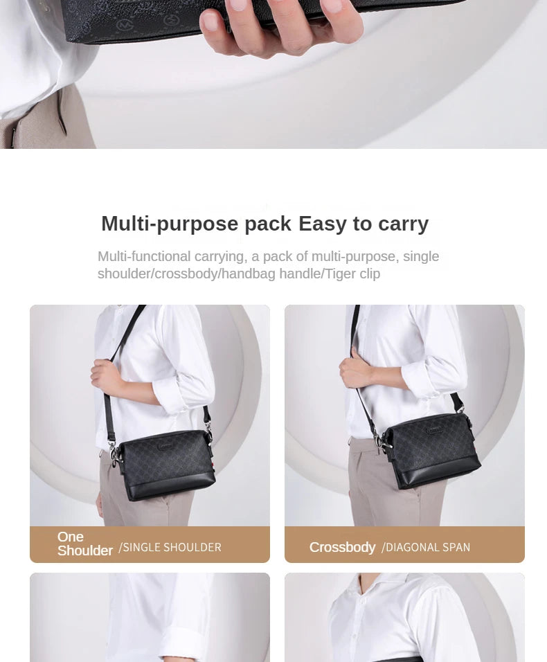 GOLF single shoulder bag man hand bag  business presbyopic restoring ancient ways his satchel envelope hand caught