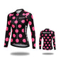 Women Cycling Jersey Long Sleeve Breathable Lightweight Spring Autumn Road Bike Top
