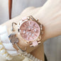 Top Brand Watches Women Luxury Stainless Steel Bracelets Women Quartz Wristwatches Fashion Elegant Ladies Watches Reloj Mujer