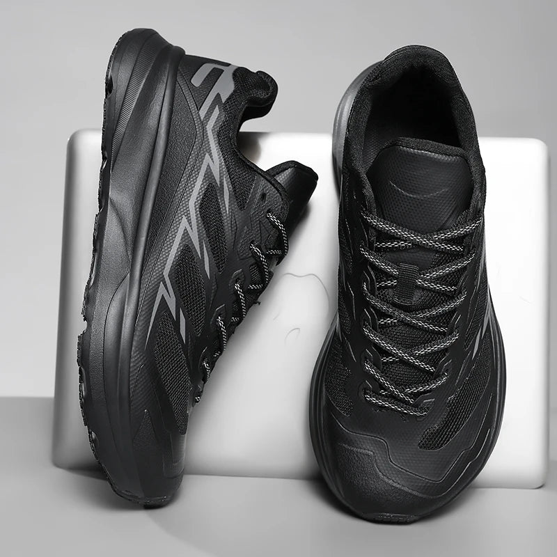 Wide Toe Men Running Sneakers