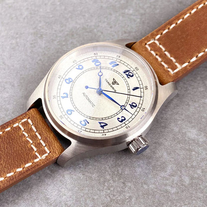 Titanium 39mm Tandorio 20ATM Dive Miyota NH35 PT Automatic Mechanical Watch Men Sapphire Leisure Wristwatch Waterproof Watches