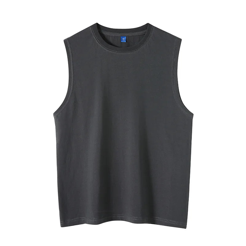 MRMT 2026 Brand New Men's Solid Color Tank Top Casual Men Pure