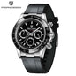 PAGANI DESIGN New Ceramic Bezel Men Quartz Wristwatches Luxurys Sapphire Glass Chronograph 100m Waterproof Stainless Watches Men