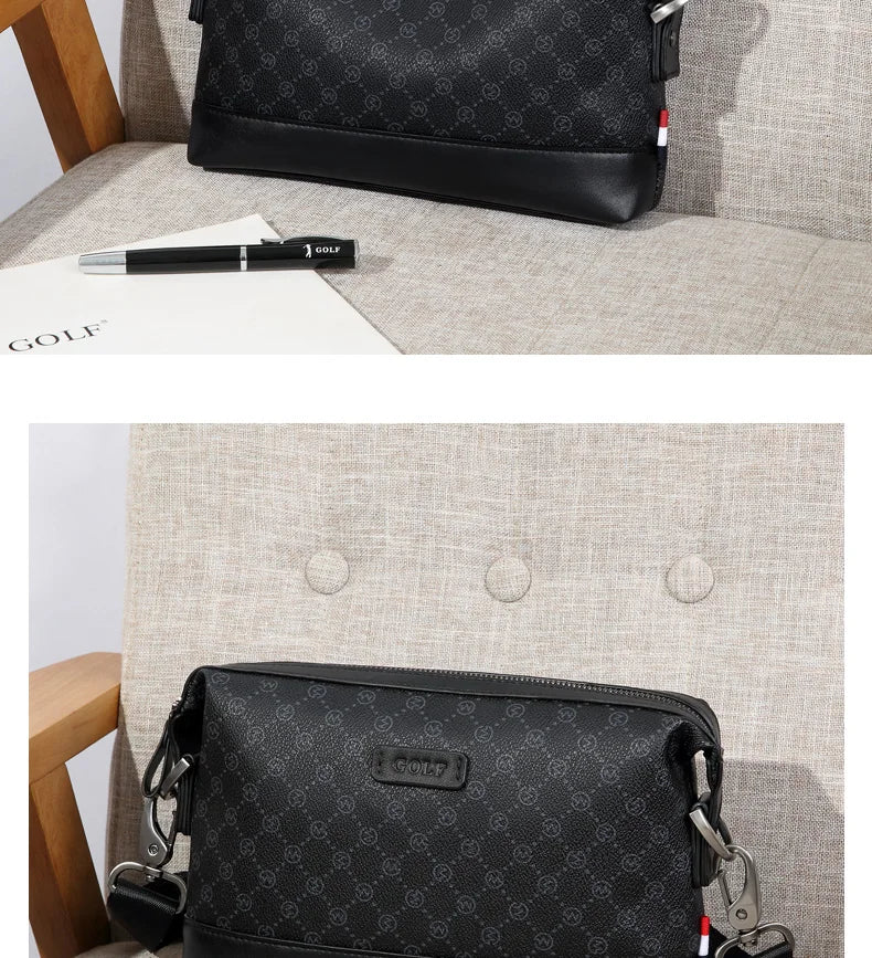 GOLF single shoulder bag man hand bag  business presbyopic restoring ancient ways his satchel envelope hand caught
