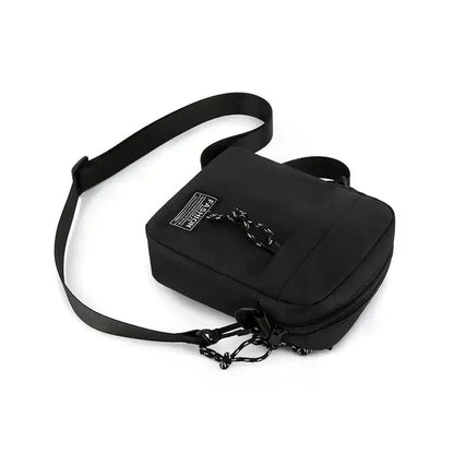 Men's Bag, Available In Single Shoulder Or Cross-body Design, Suitable For Daily Use During School. Made Of Nylon Material
