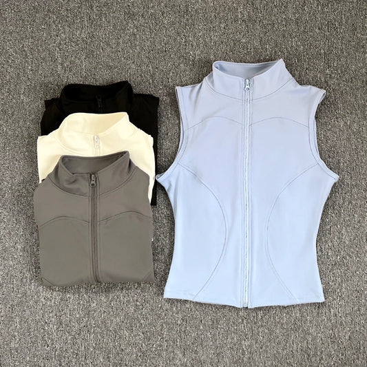 Women's Sport Sleeveless Top – Slim Fit Yoga & Fitness