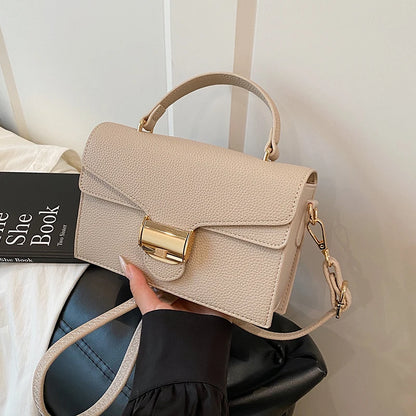Black Handbags Classic Bags Designer Crossbody Bag Pu Leather Small Messenger Bag Women's Shoulder Bag Bolsa Feminina Flap Purse