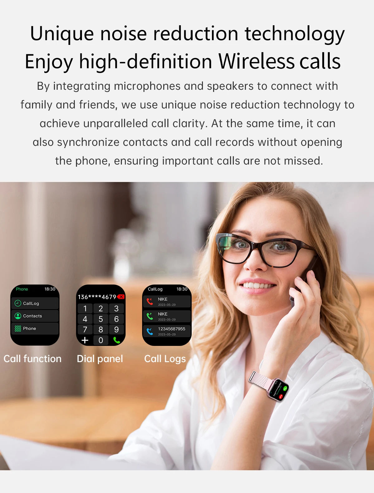 LIGE New Bluetooth Call Smart Watches Women Wrist Watch Sports Fitness Watches IP67 Waterproof Smartwatch For iPhone Android iOS