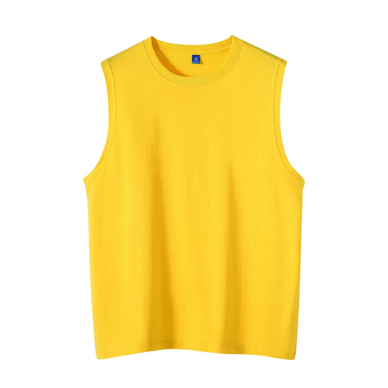 MRMT 2026 Brand New Men's Solid Color Tank Top Casual Men Pure