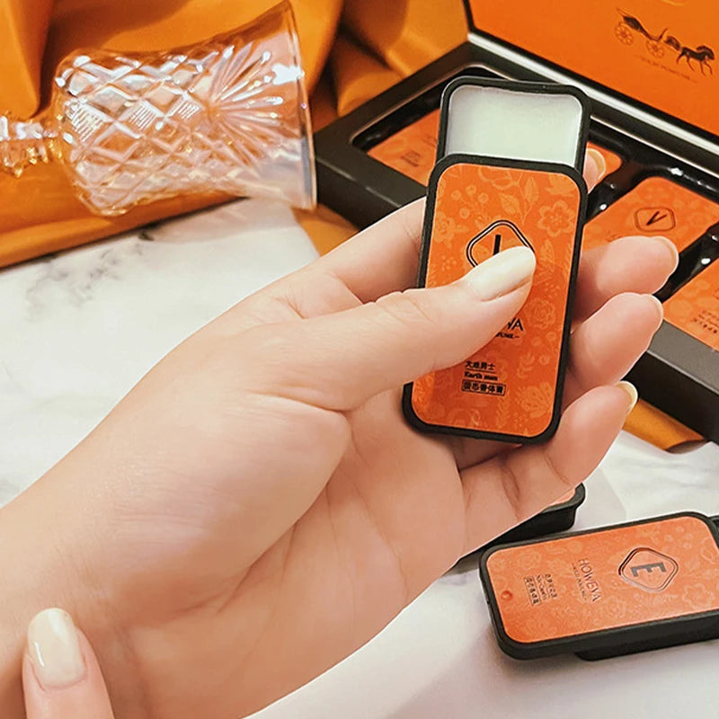 4pcs Solid Perfume Set, Floral and Fruity Fragrance