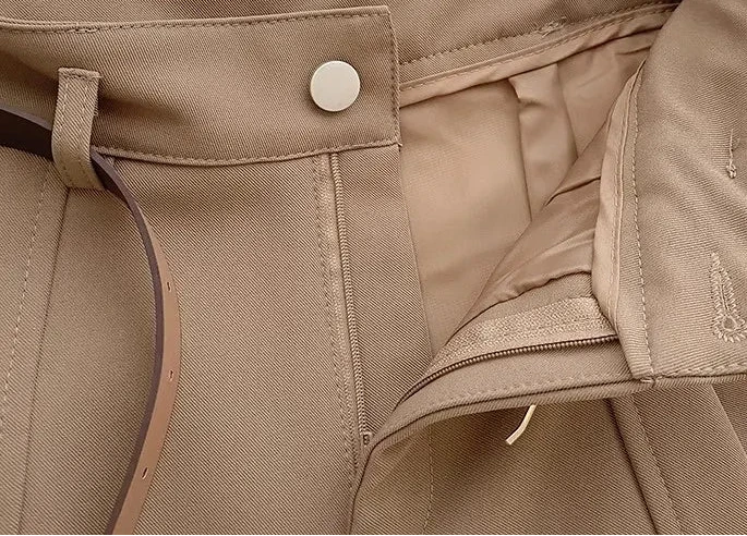 Styledora High-Waist A-Line Shorts
