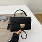 Black Handbags Classic Bags Designer Crossbody Bag Pu Leather Small Messenger Bag Women's Shoulder Bag Bolsa Feminina Flap Purse