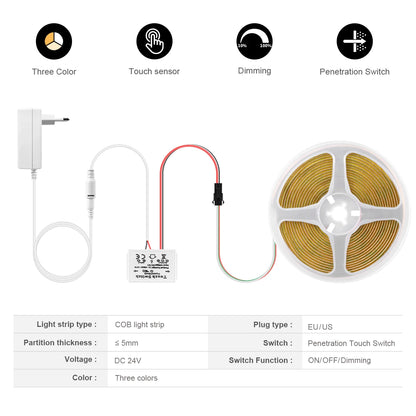 Dresssing Table Makeup Mirror LED Light Strip