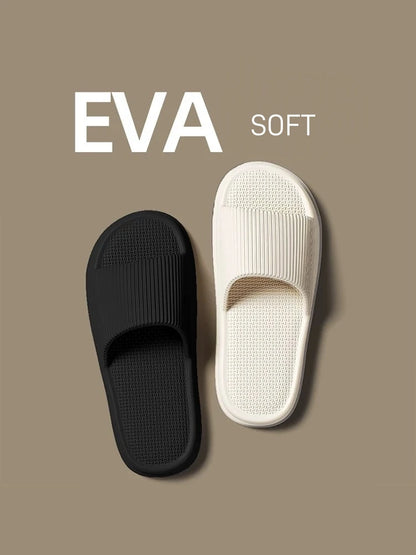 Women Summer Concise EVA Slippers Men