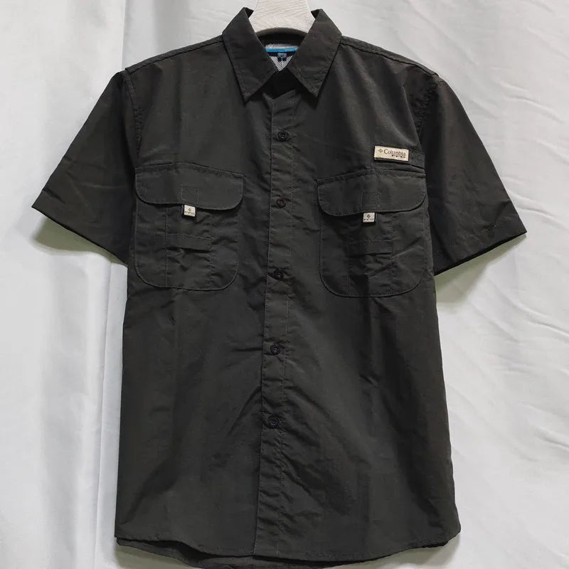 Camisas de hombre Masculina Shirt Man Chemises Hommes men's shirts menswear clothing waikiki homme short-sleeved shirt incerun