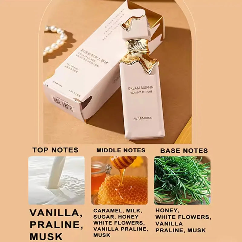 50ML Eau De Parfum Women Perfume Floral Scent Lasting Fragrance Pheromone