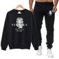 Men's Autumn Round Neck Sweatshirt + Sweatpants Luxury for Men