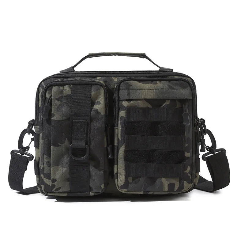 Trekking Tactical Handbags Shoulder Bag Camping for Man Hiking Travel Climbing Fishing Sling Crossbody Outdoor Weekend Molle Bag