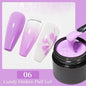 30ML Glitter Poly Nail Gel Hema Free Pink Glitter Acrylic Gel Finger Extension Nail Gel Semi-Permanent Nail Varnish For Manicure