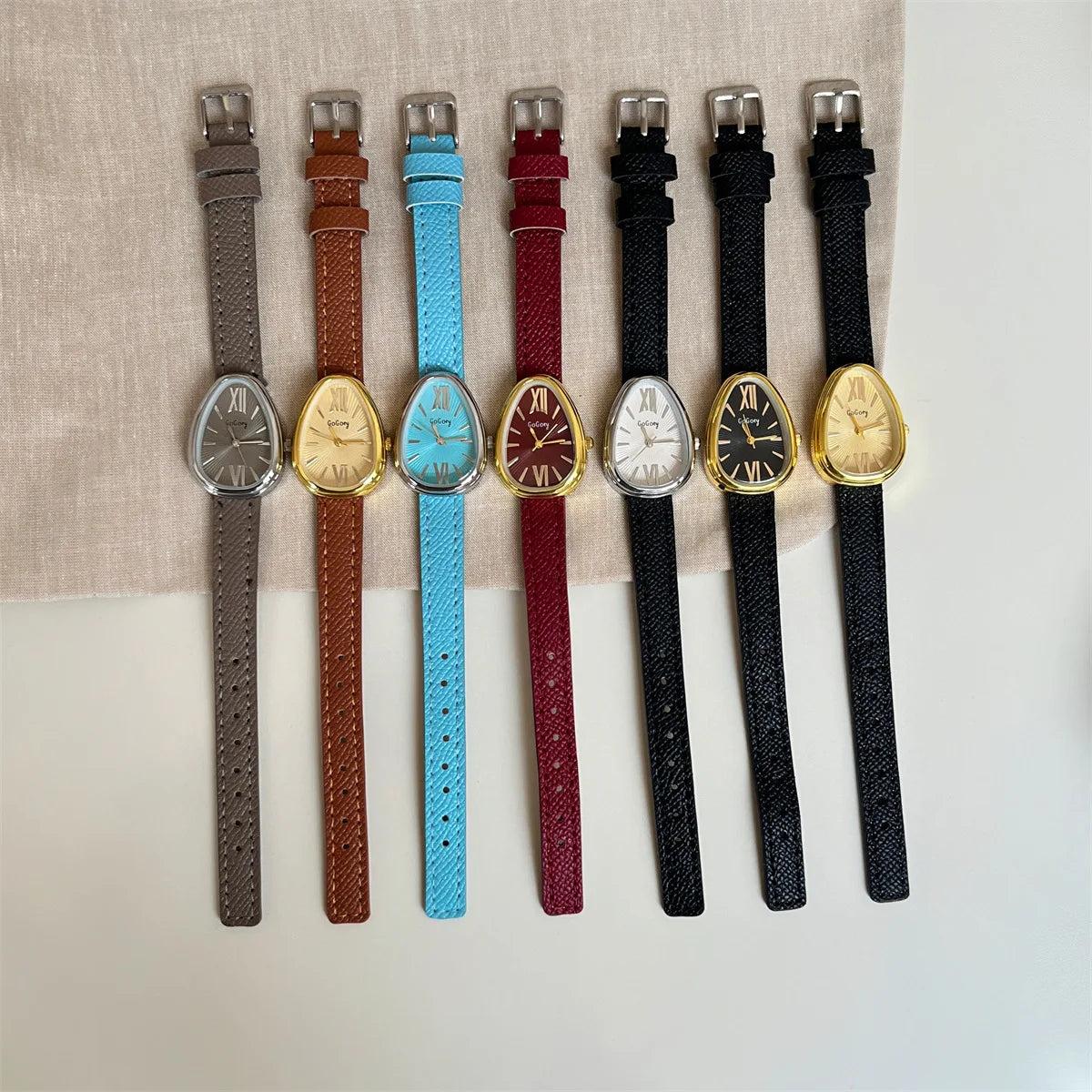 Fashion Brand Women Watch Snake Head Female Quartz Watches Luxury Gift Ladies Red Leather Strap Wristwatch Dropshipping Clock