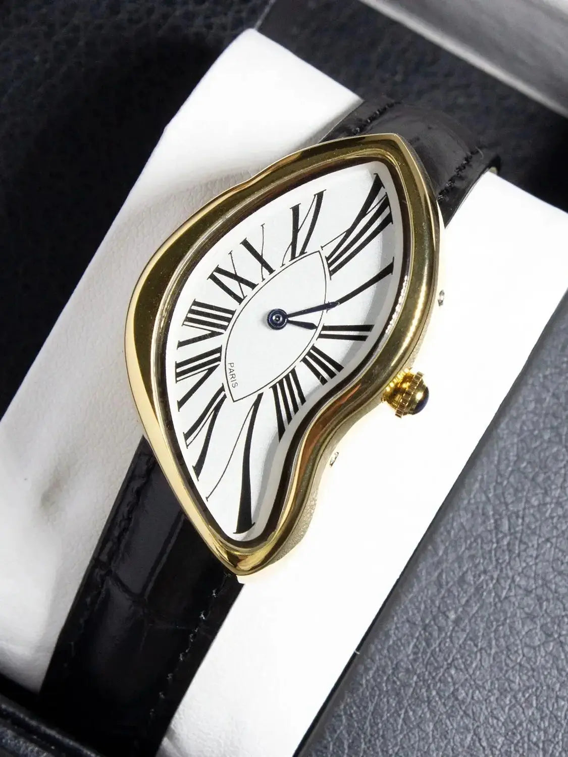 Alien Crash Melt Twist Y2K Watch kiosk Men's Fashion Trendy Retro Advanced Instagram Design Niche design creative watches hot