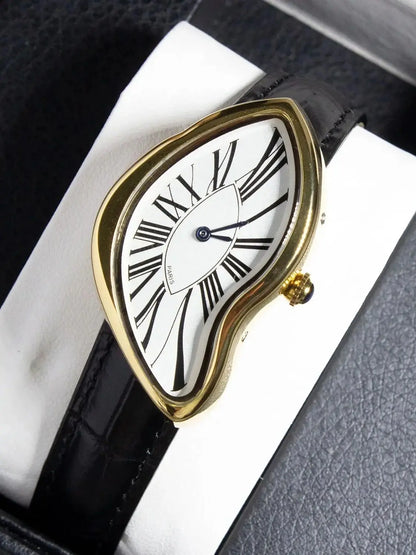 Alien Crash Melt Twist Y2K Watch kiosk Men's Fashion Trendy Retro Advanced Instagram Design Niche design creative watches hot