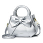 Fashionable and stylish single-shoulder handbag for women, new trendy high-end crossbody bag with bow, suitable for commuting, d